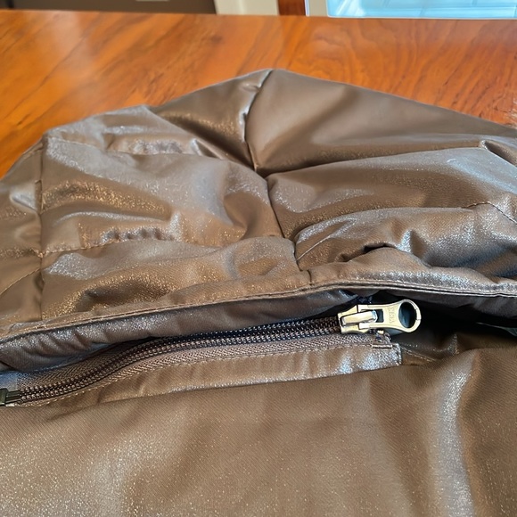 Women’s The North Face Metroluna Jacket Brown size Large EUC - Picture 11 of 12